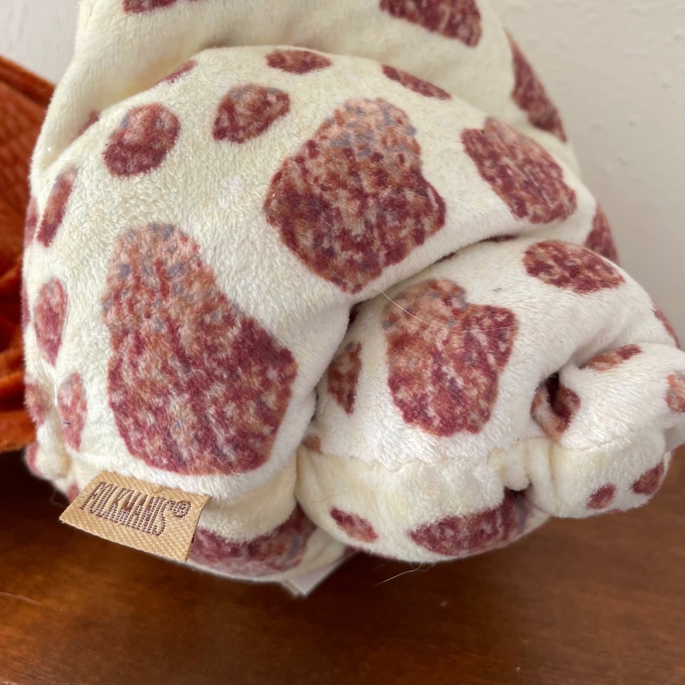 Folkmanis Puppets 12" Hermit Crab Hand Puppet Spotted Pattern Shell Orange Crab - Picture 9 of 15